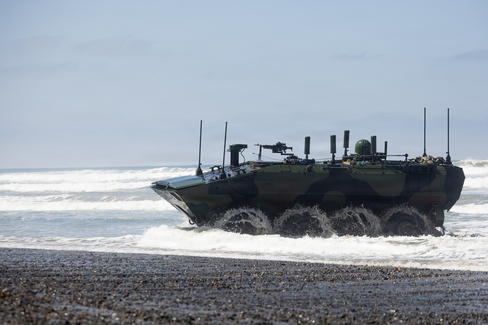 U.S. Marines with 2nd Battalion, 5th Marines Conduct EOTG Mechanized Raids