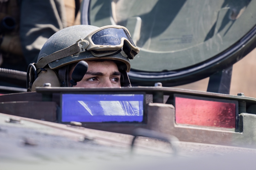 U.S. Marines with 2nd Battalion, 5th Marines Conduct EOTG Mechanized Raids