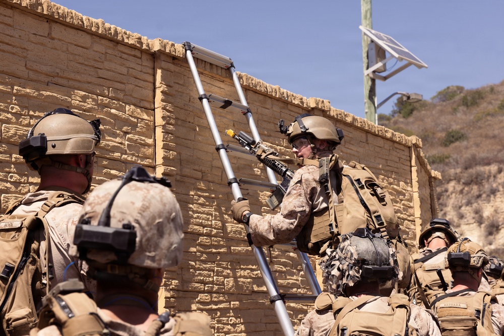 U.S. Marines with 2nd Battalion, 5th Marines Conduct EOTG Mechanized Raids