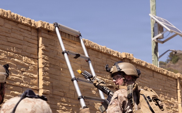 U.S. Marines with 2nd Battalion, 5th Marines Conduct EOTG Mechanized Raids