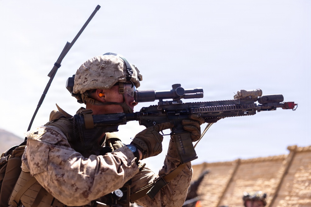 U.S. Marines with 2nd Battalion, 5th Marines Conduct EOTG Mechanized Raids