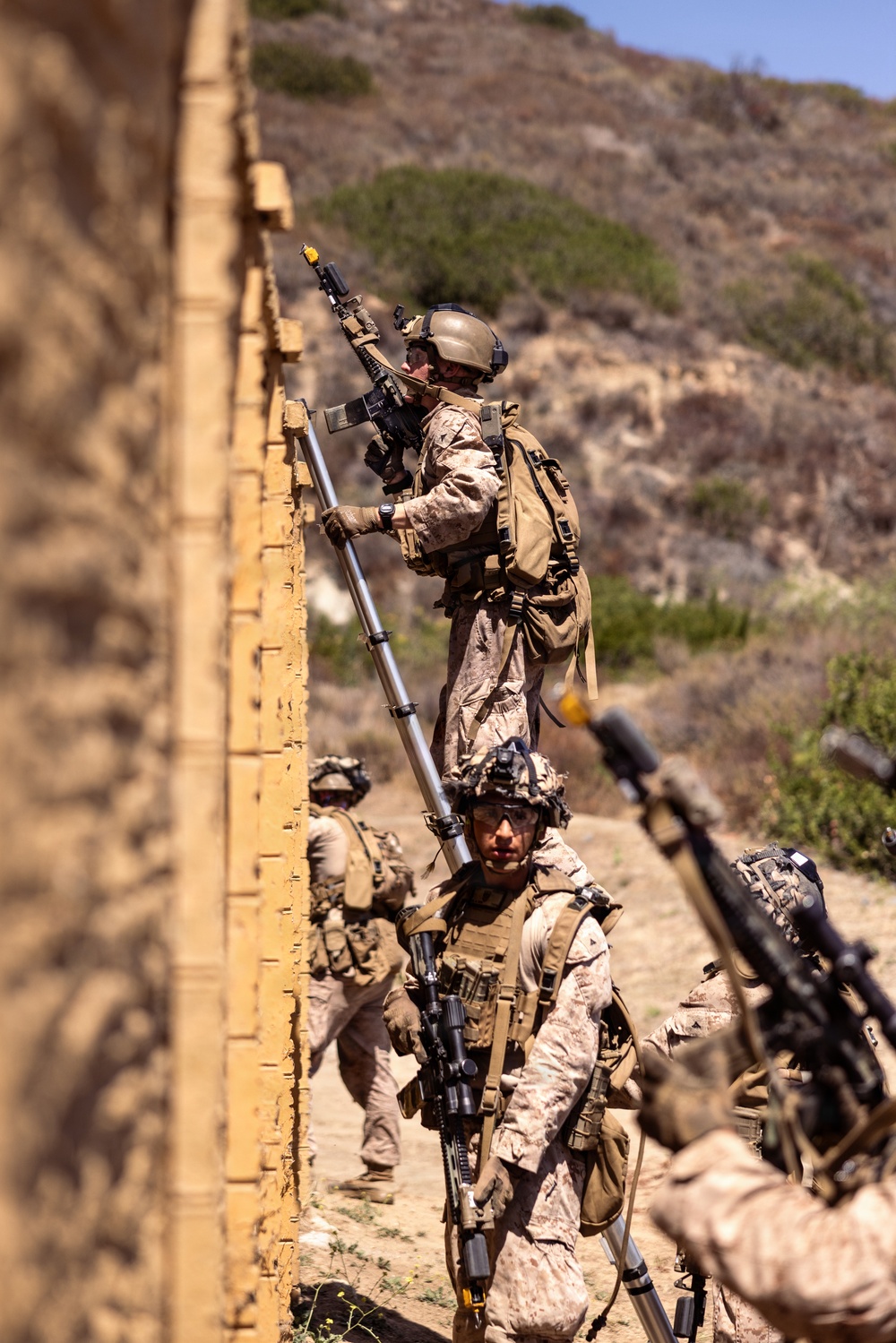 U.S. Marines with 2nd Battalion, 5th Marines Conduct EOTG Mechanized Raids
