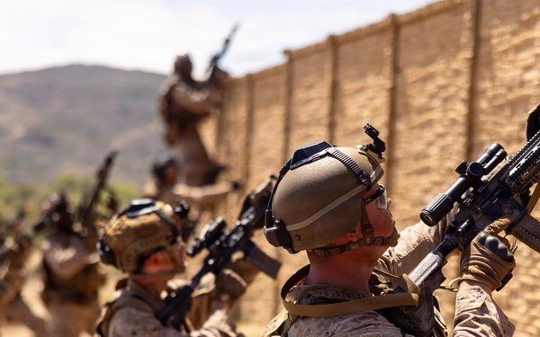 U.S. Marines with 2nd Battalion, 5th Marines Conduct EOTG Mechanized Raids