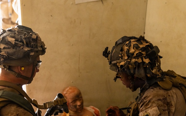 U.S. Marines with 2nd Battalion, 5th Marines Conduct EOTG Mechanized Raids
