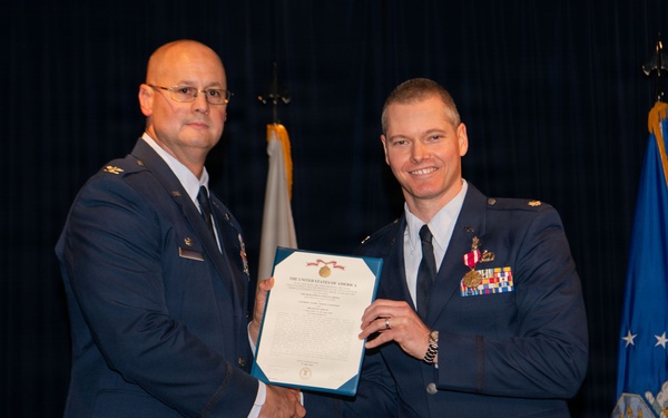 374th CPTS Change of Command