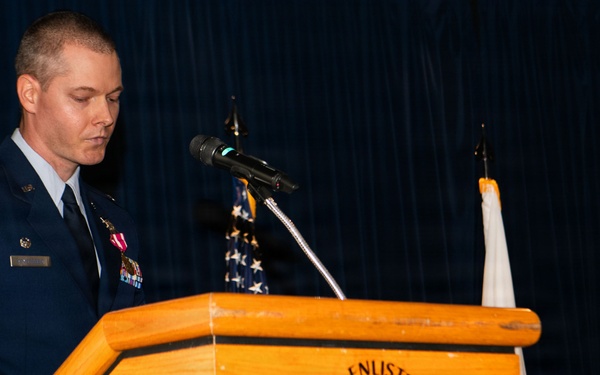 374th CPTS Change of Command