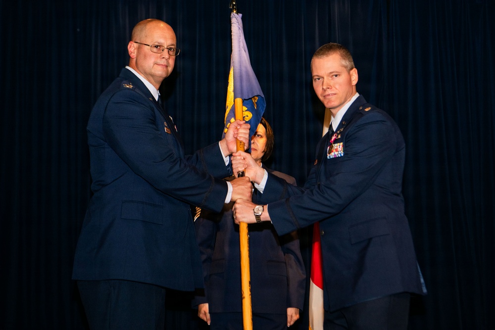374th CPTS Change of Command