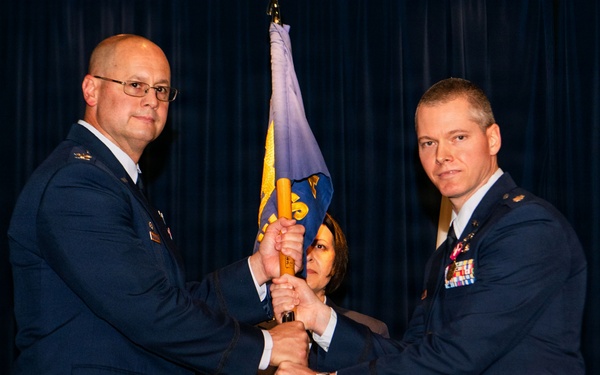 374th CPTS Change of Command