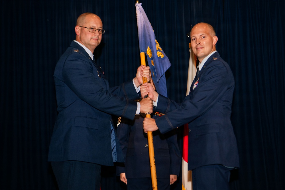 374th CPTS Change of Command