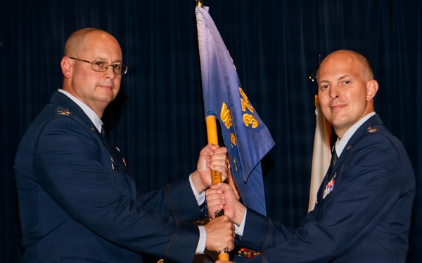 374th CPTS Change of Command
