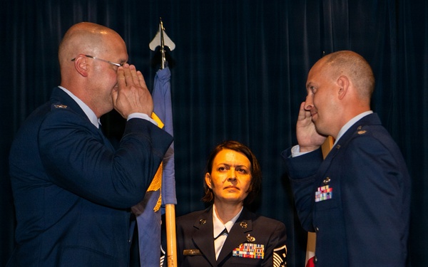 374th CPTS Change of Command