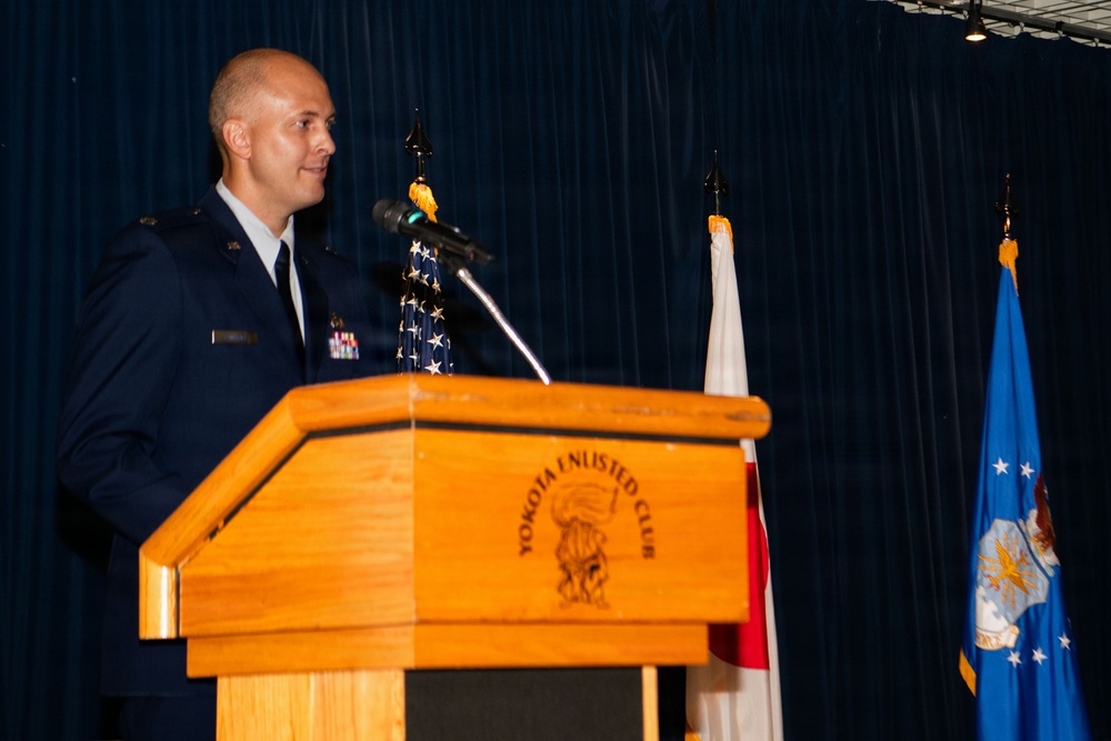 374th CPTS Change of Command