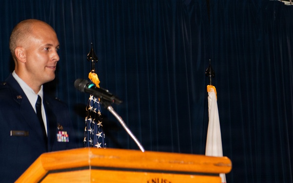 374th CPTS Change of Command
