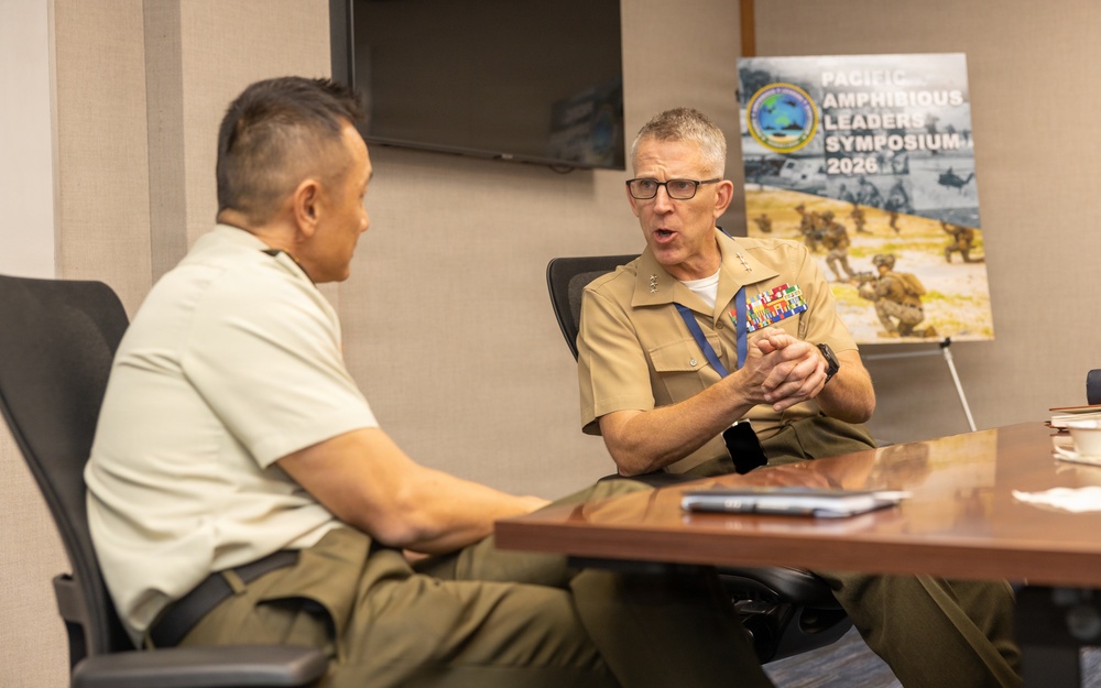 PALS 26: I Marine Expeditionary Force commanding general meets with senior leaders