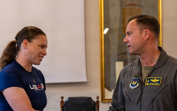 Polcenigo recognizes U.S. Olympic athlete and resident
