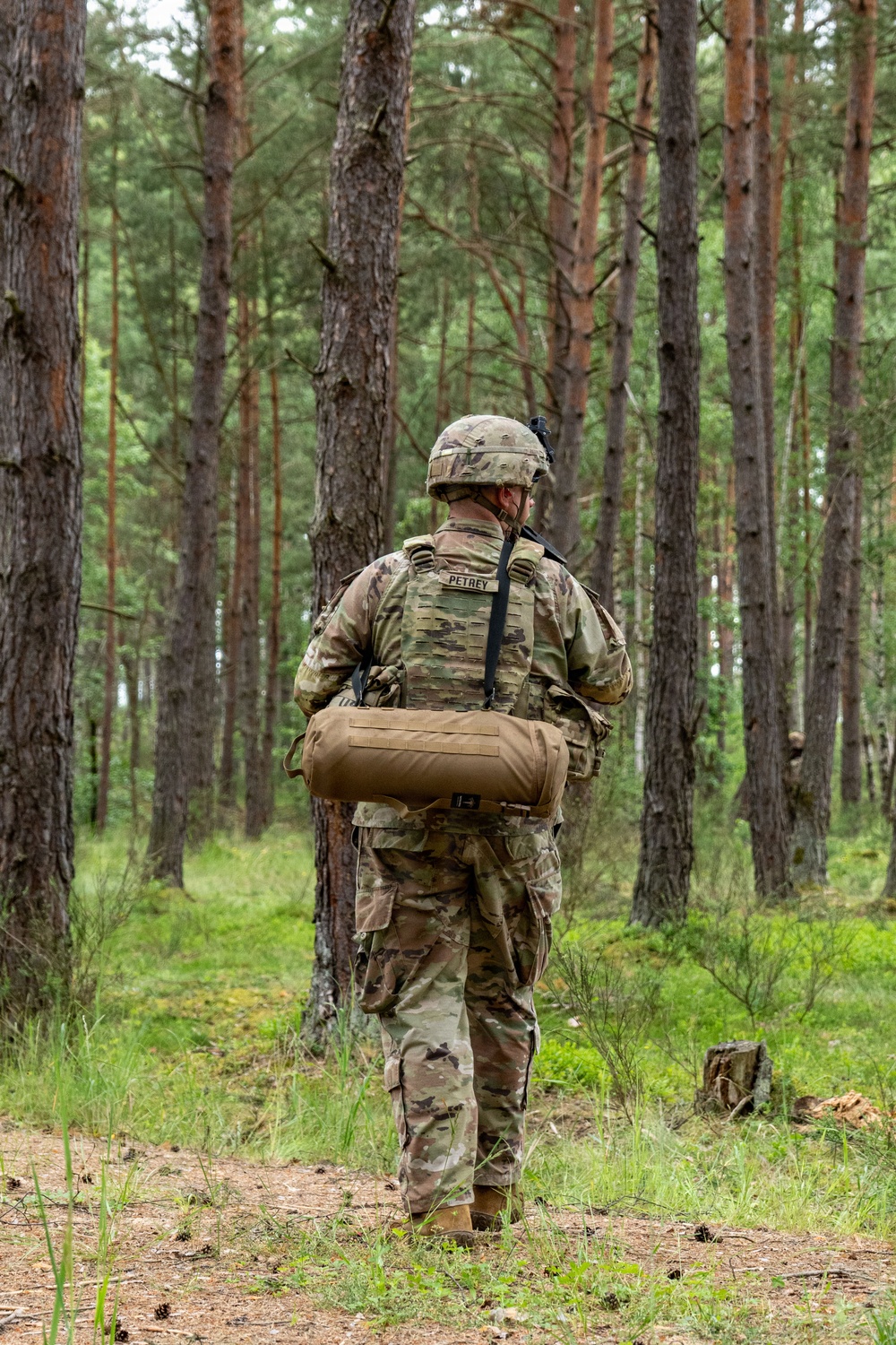 Blackfoot Company, 1-4 Infantry live fire range in GTA