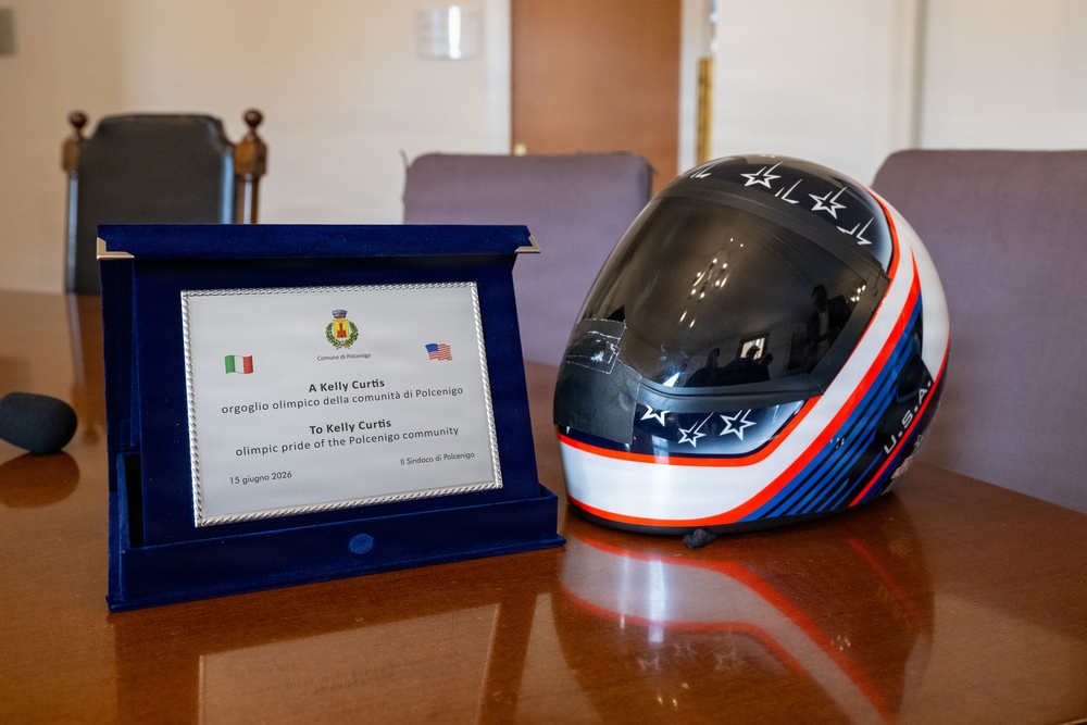 Polcenigo recognizes U.S. Olympic athlete and resident