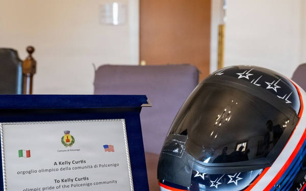 Polcenigo recognizes U.S. Olympic athlete and resident