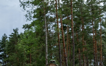 Blackfoot Company, 1-4 Infantry live fire range in GTA
