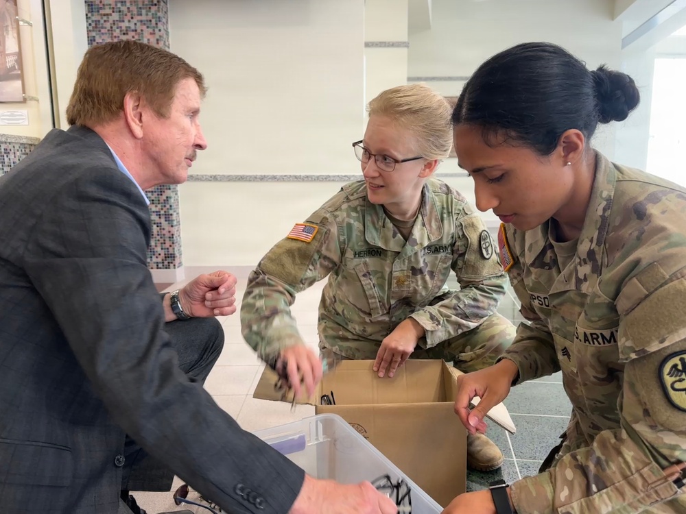 A clear vision of service: Soldiers, Veterans, and volunteers bring sight worldwide