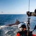 HSC-28, German Type 212A Attack Submarine (U-34) Conduct Casualty Evacuation Training