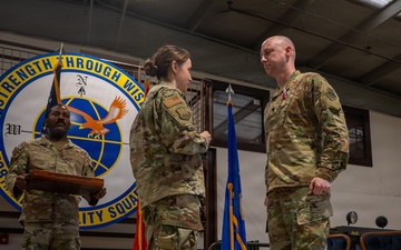 728 Air Mobility Squadron Change of Command ceremony