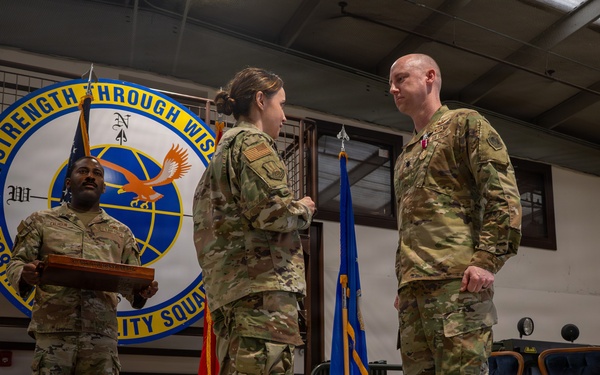 728 Air Mobility Squadron Change of Command ceremony