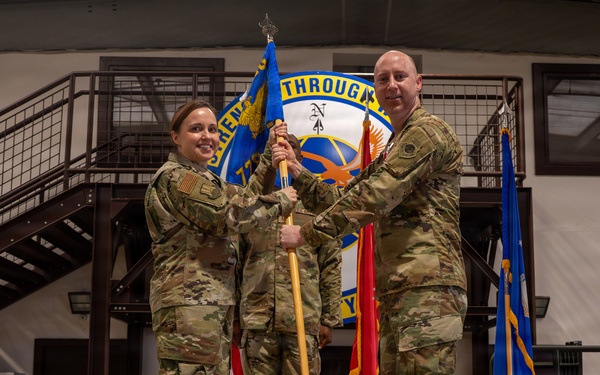 728 Air Mobility Squadron Change of Command ceremony
