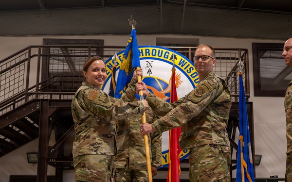 728 Air Mobility Squadron Change of Command ceremony