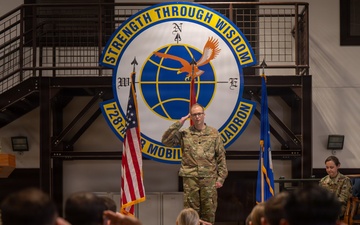 728 Air Mobility Squadron Change of Command ceremony