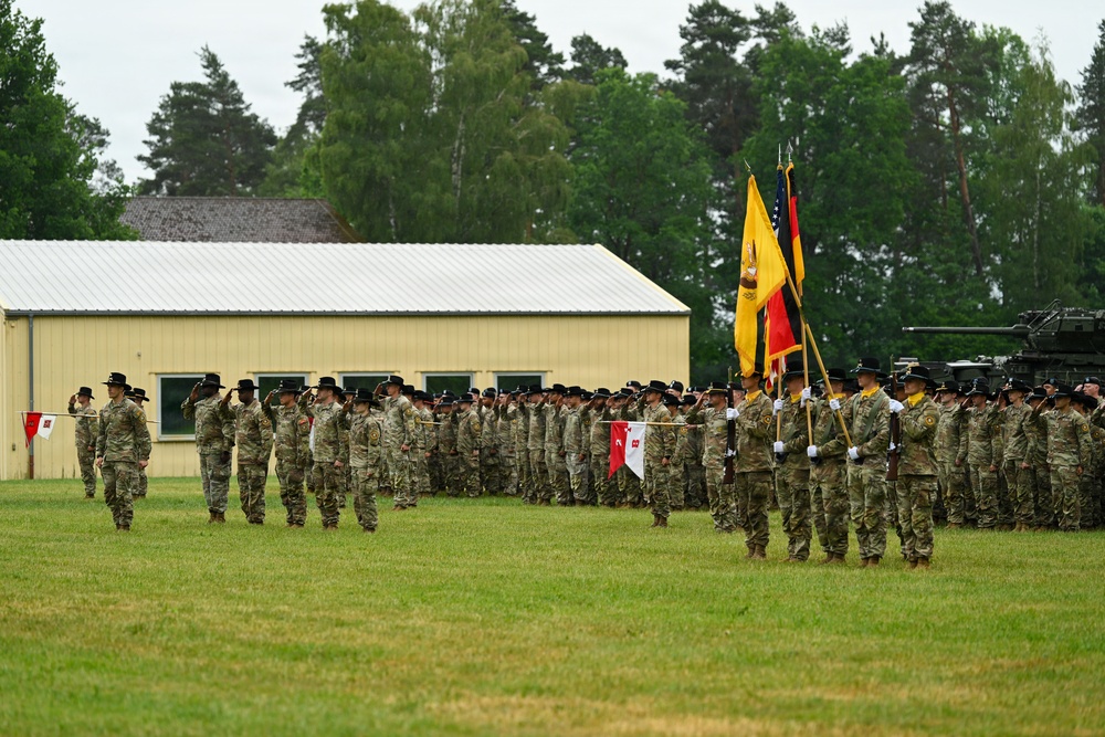 1st Squadron, 2nd Cavalry Regiment Change of Command Ceremony