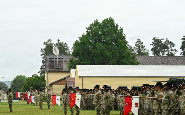 1st Squadron, 2nd Cavalry Regiment Change of Command Ceremony