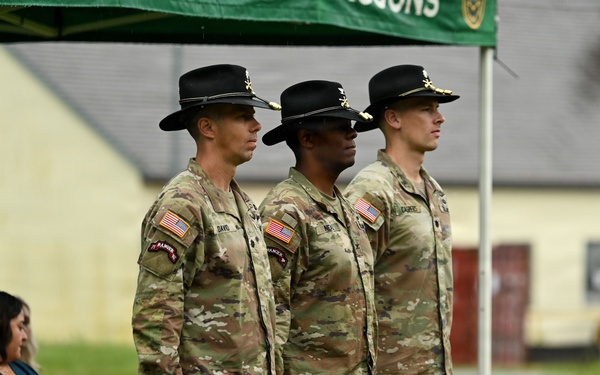 1st Squadron, 2nd Cavalry Regiment Change of Command Ceremony