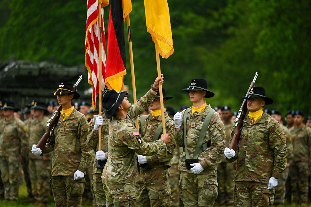 1st Squadron, 2nd Cavalry Regiment Change of Command Ceremony