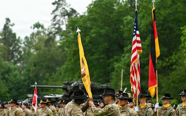 1st Squadron, 2nd Cavalry Regiment Change of Command Ceremony