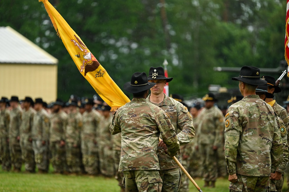 1st Squadron, 2nd Cavalry Regiment Change of Command Ceremony