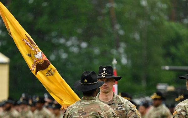 1st Squadron, 2nd Cavalry Regiment Change of Command Ceremony