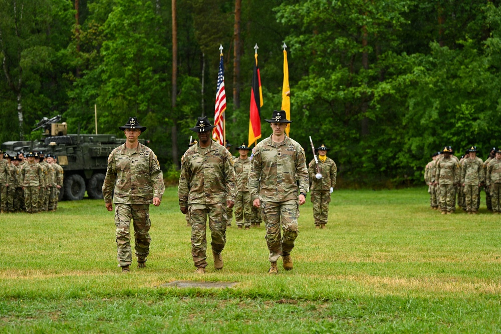 1st Squadron, 2nd Cavalry Regiment Change of Command Ceremony