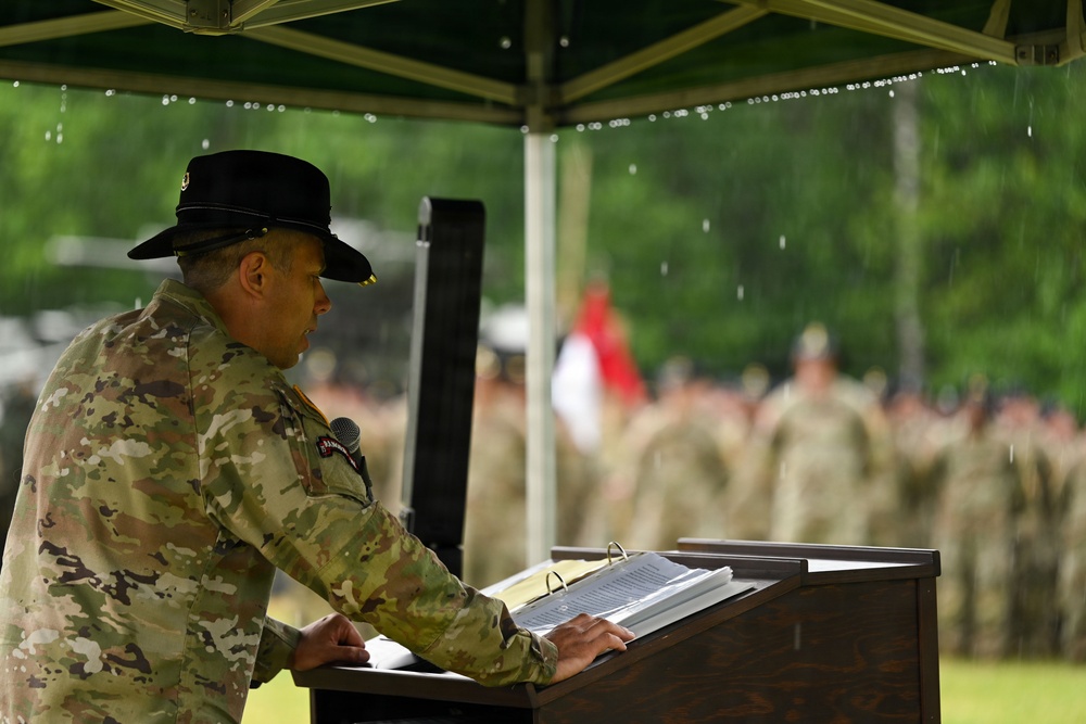 1st Squadron, 2nd Cavalry Regiment Change of Command Ceremony