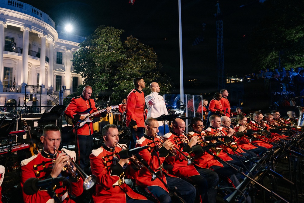 "The President's Own" U.S. Marine Band Supports UFC Freedom 250 at White House