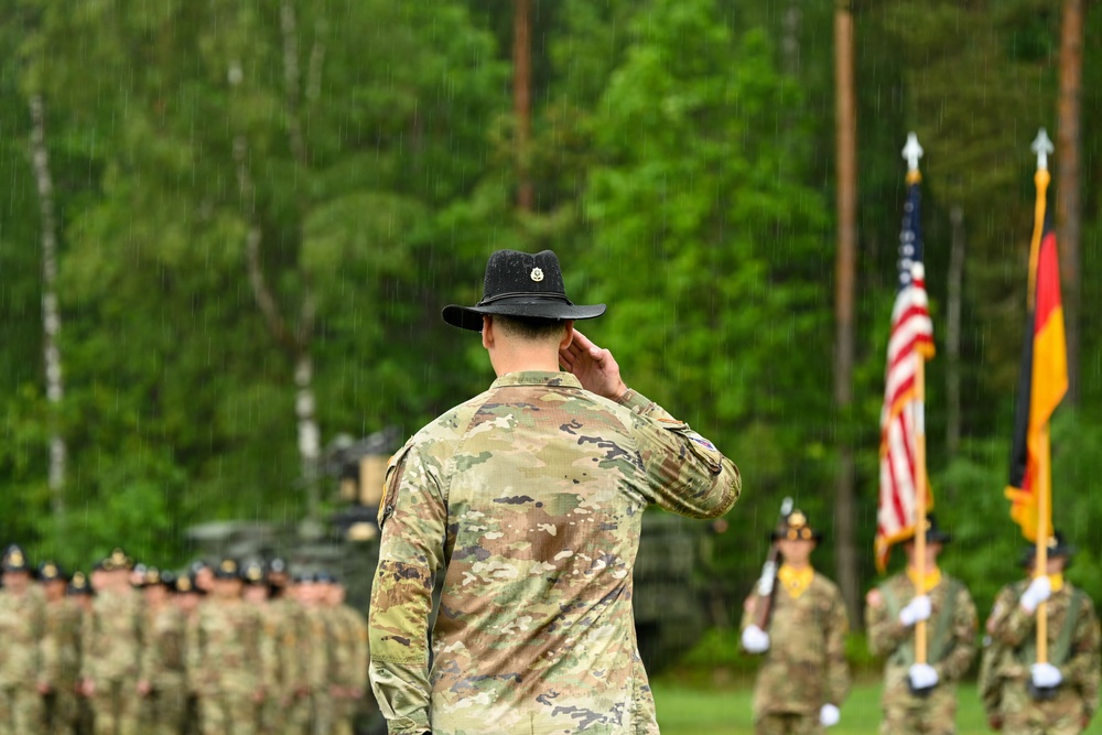 1st Squadron, 2nd Cavalry Regiment Change of Command Ceremony