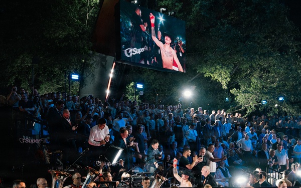 "The President's Own" U.S. Marine Band Supports UFC Freedom 250 at White House