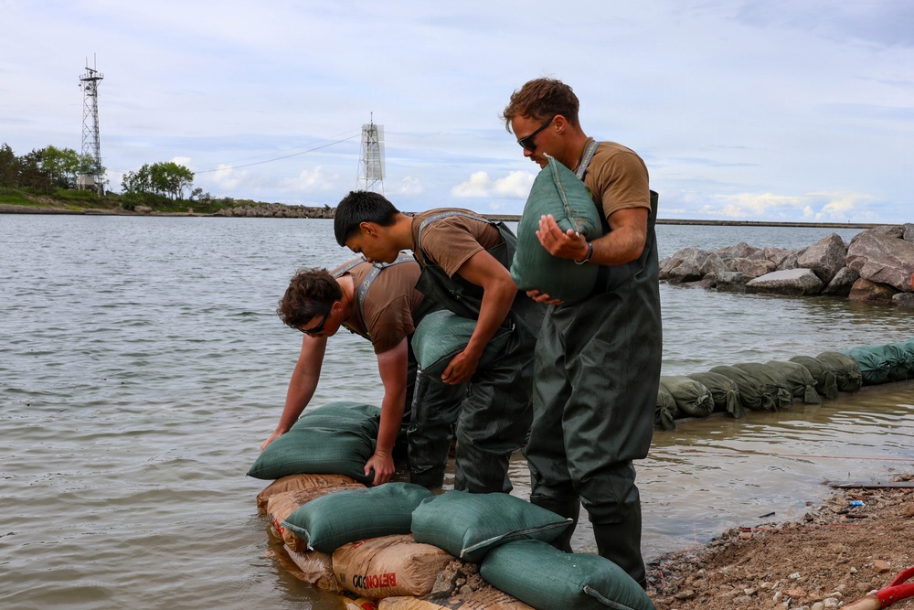 ACB 1 Boat Ramp Construction during BALTOPS 2026