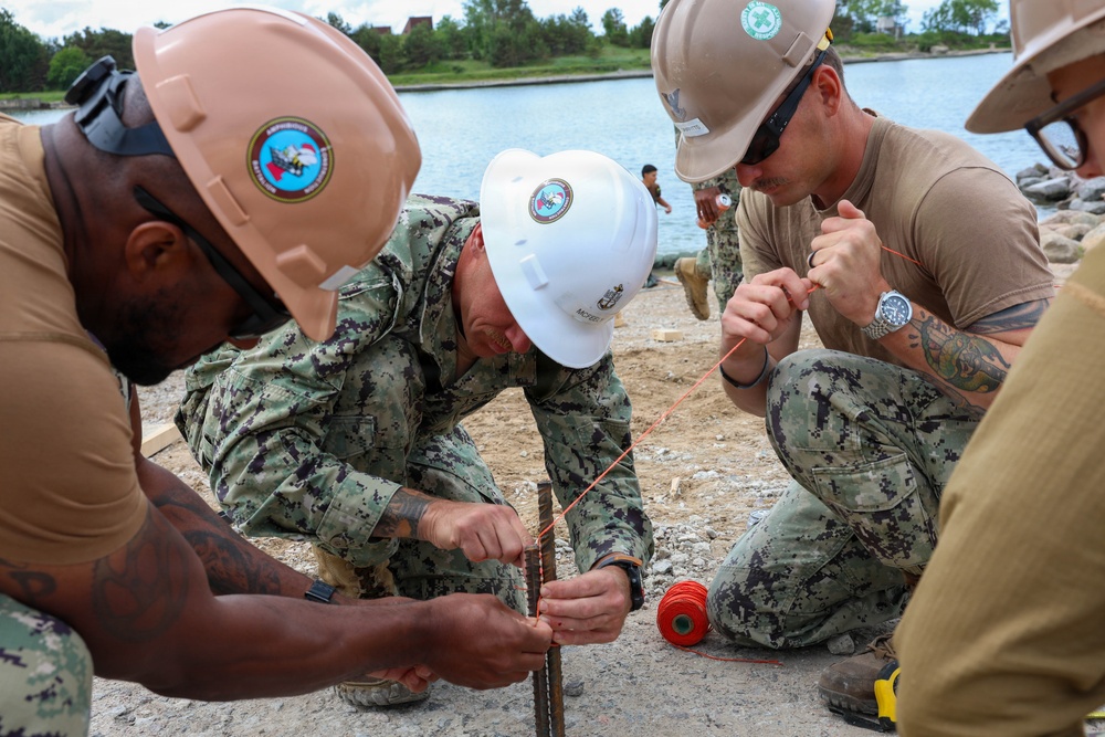 ACB 1 Boat Ramp Construction during BALTOPS 2026