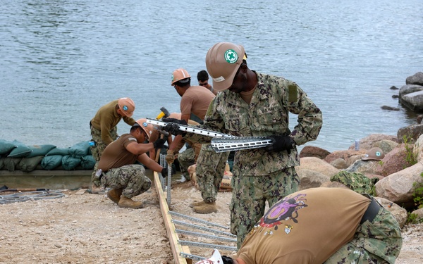 ACB 1 Boat Ramp Construction during BALTOPS 2026