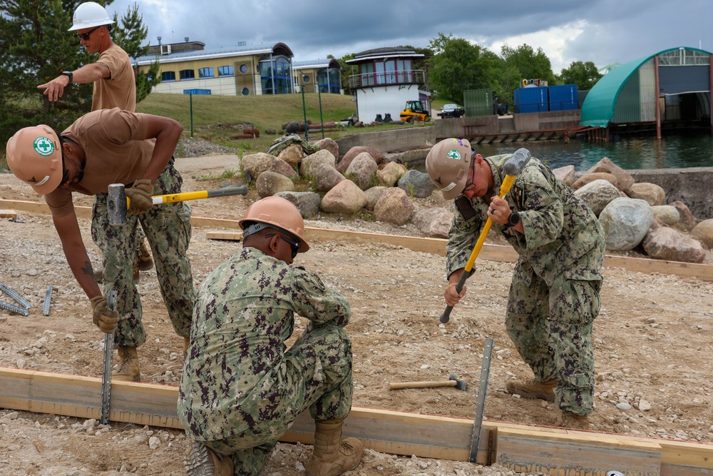 ACB 1 Boat Ramp Construction during BALTOPS 2026