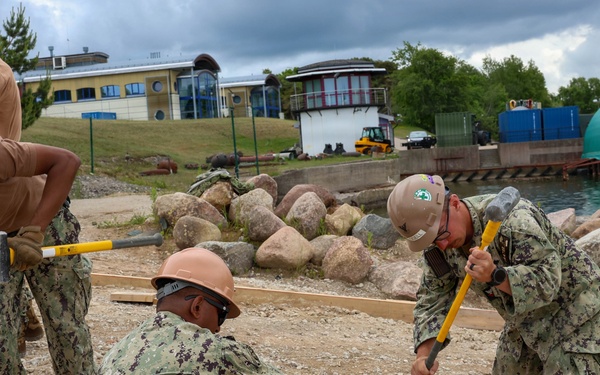 ACB 1 Boat Ramp Construction during BALTOPS 2026