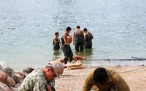 ACB 1 Boat Ramp Construction during BALTOPS 2026