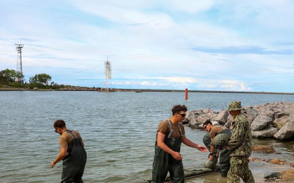 ACB 1 Boat Ramp Construction during BALTOPS 2026