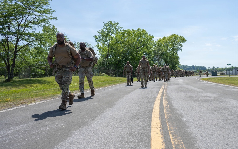 105th Base Defense Group ruck